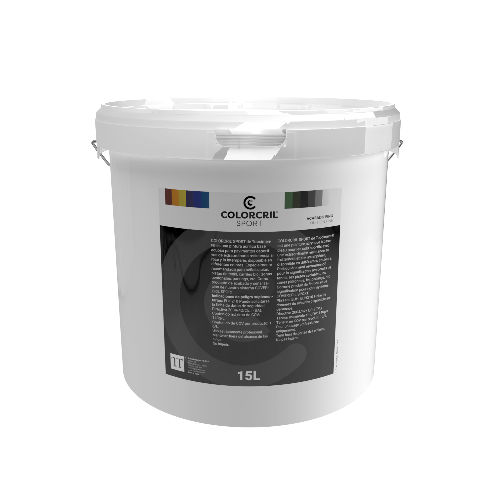 Envase de Colorcril Sport - Pavimentos